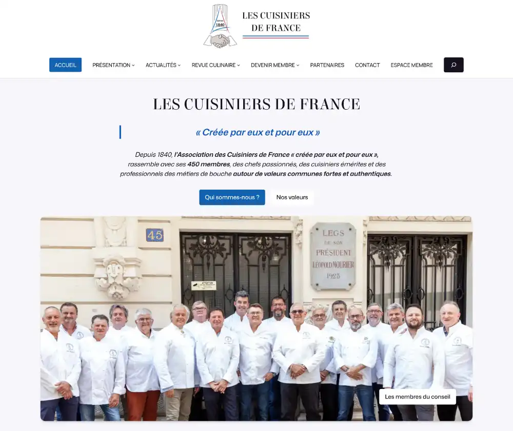 Les cuisiniers de France